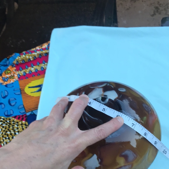 Mcm Vintage High Gloss Glass Vase - Picture 10 of 17